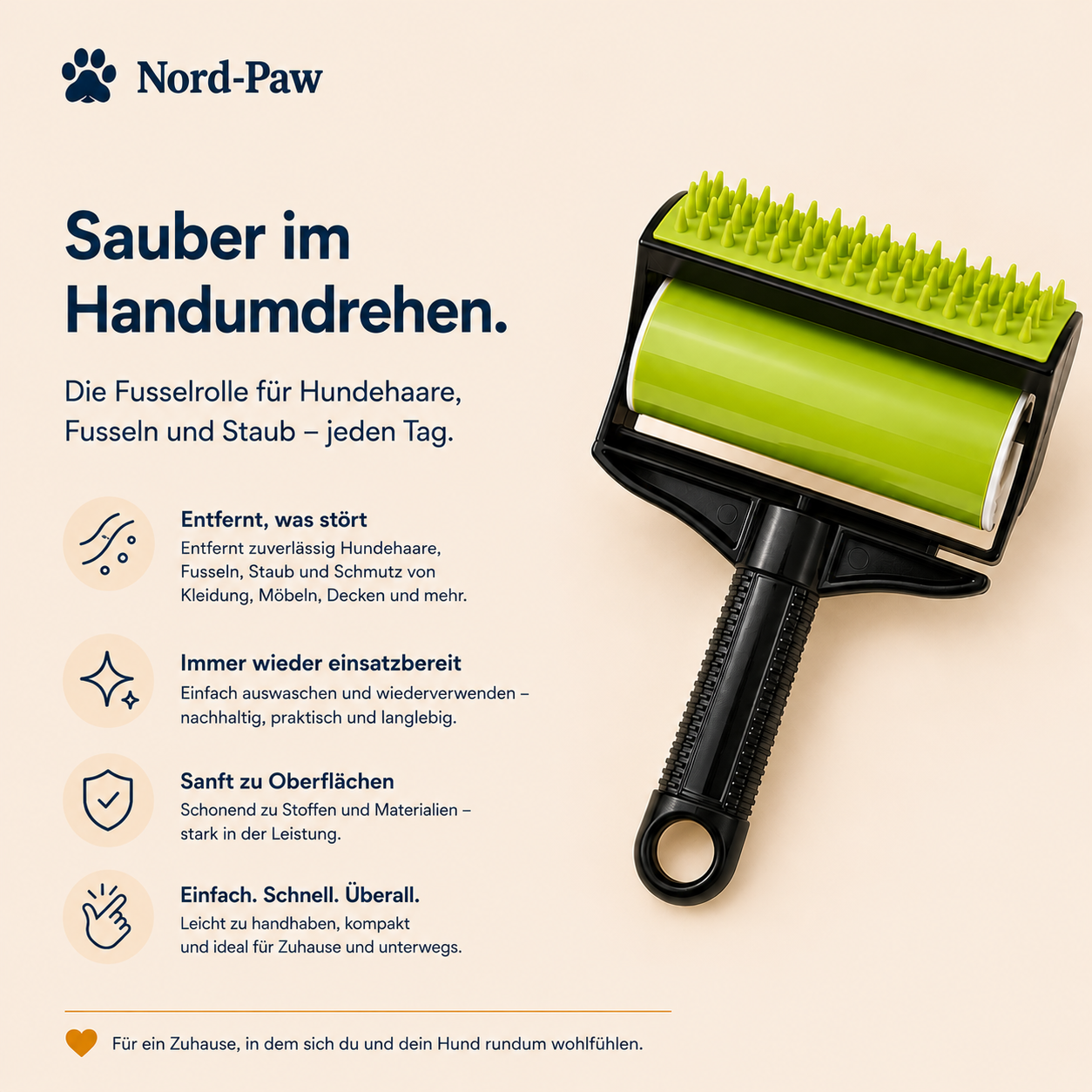 PetRoll™ – Auswaschen statt wegwerfen.